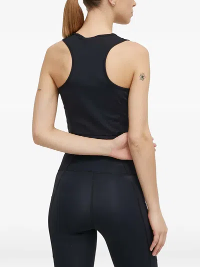 Peak Performance Power Cropped Top In Black