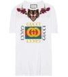 GUCCI Embroidered cotton t-shirt