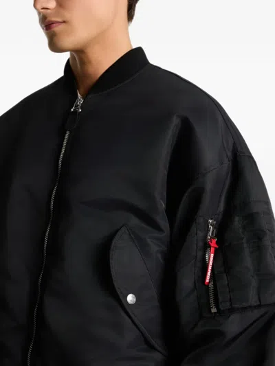 Dsquared2 Bomber Jacket In Black