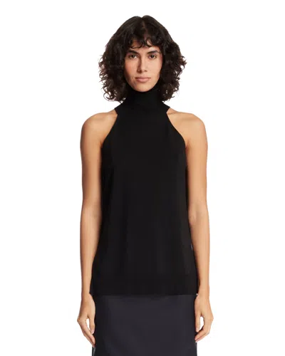 Fforme Devon Virgin Wool Blouse In Black