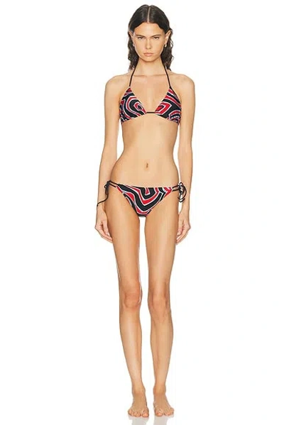 Pucci Lycra Bikini Bottom In Multi