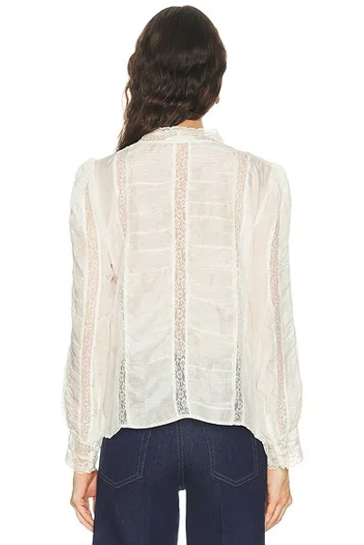 Loveshackfancy Jacque Top In White