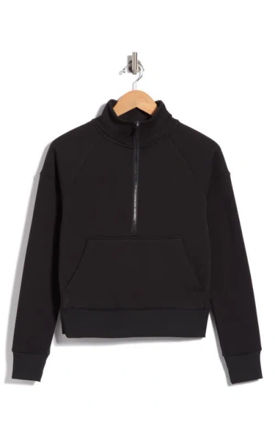 Marika Audrie Half-zip Pullover In Black