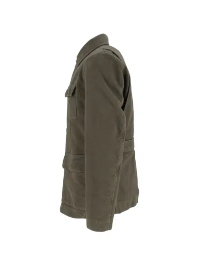 Aspesi Ray Multi-pocket Jacket In Green