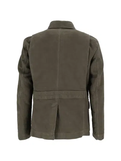 Aspesi Ray Multi-pocket Jacket In Green
