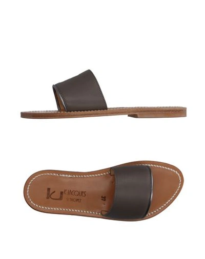 Kjacques Sandals In Lead