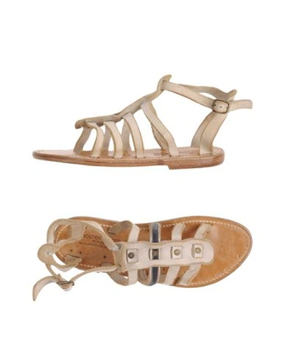 Kjacques Sandals In Light Grey