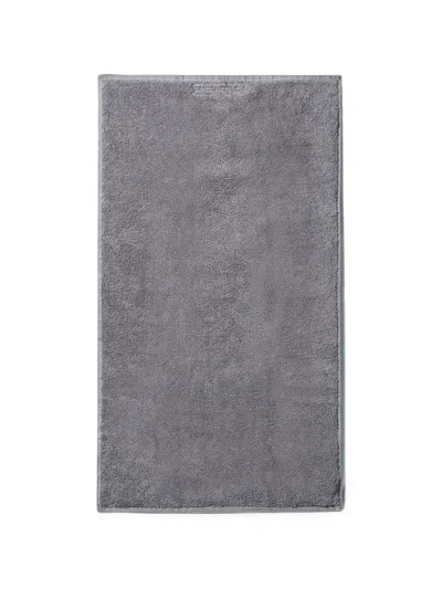 Rick Owens Rectangular Cotton Towel In Gray