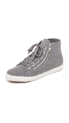 SUPERGA 2224 Wool High Top Sneakers