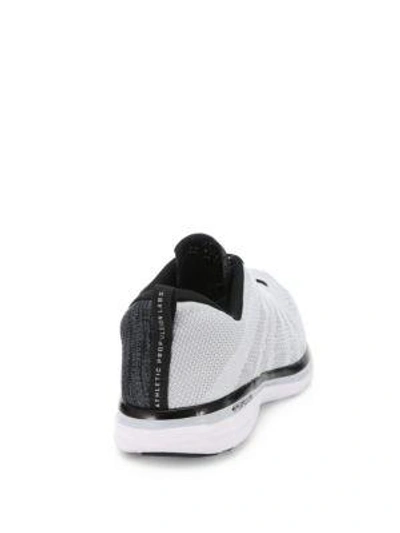 Shop Apl Athletic Propulsion Labs Techloom Pro Trainers In White Black Gum