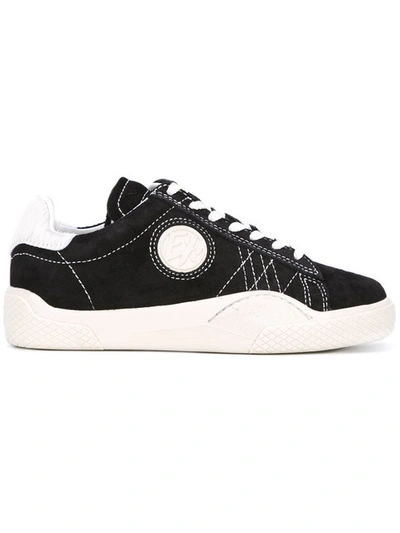 Shop Eytys Lateral Patch Lace-up Sneakers
