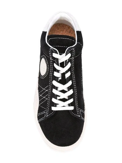 Shop Eytys Lateral Patch Lace-up Sneakers