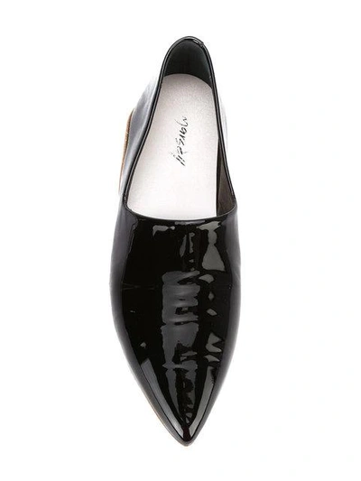 Shop Marsèll Pointed Ballerina Shoes - Black