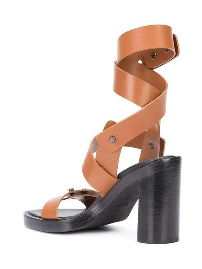 strappy sandals