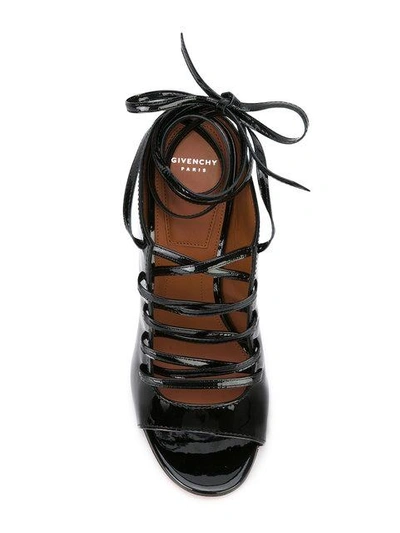 Shop Givenchy Ankle Wrap Sandals