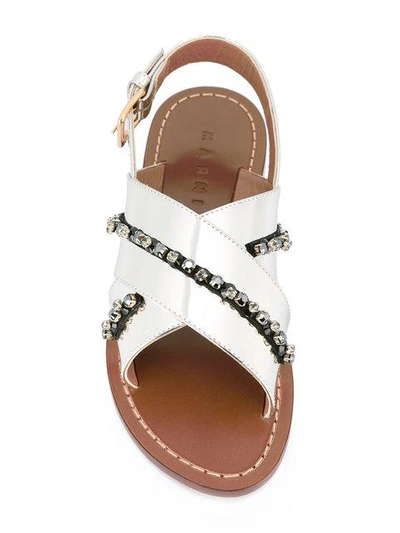 embellished sandals