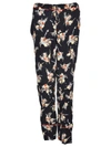 MARNI Marni  Floral Print Pyjama Trousers,PAMAN24I00TSE12RUN99BLACK