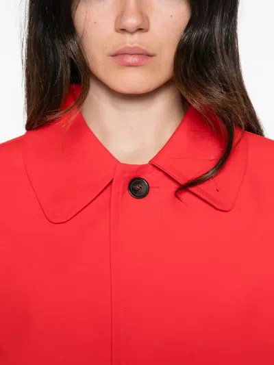 Sofie D'hoore Cima Single-breasted Oversized Jacket In Red