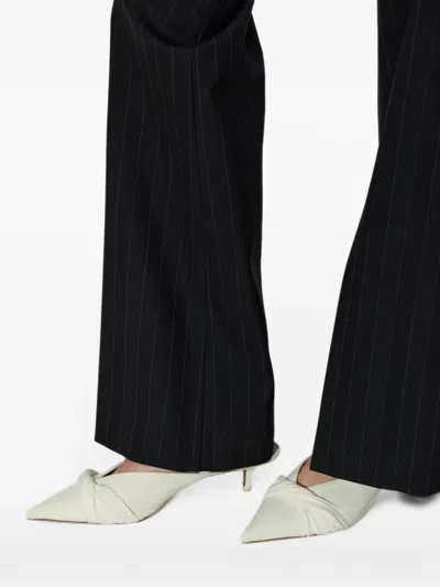 Neous Borea Twisted Slingback Pumps In White