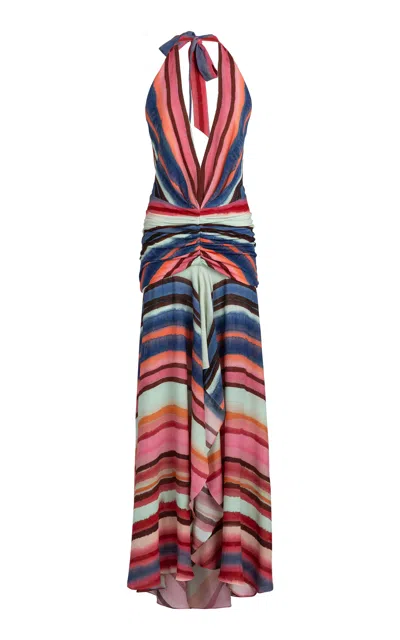 Silvia Tcherassi Patsy Maxi Dress In Multi