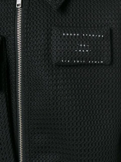 Shop Odeur 'box' Jacket - Black