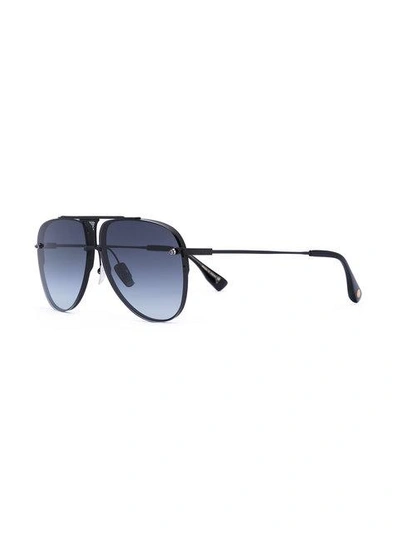 Shop Dita Eyewear Decade Two Ltd Sunglasses In Black