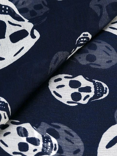 Alexander Mcqueen Skull Print Scarf