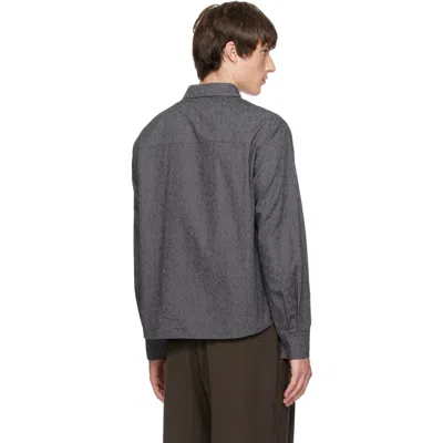 Amomento グレー Basic フローラル シャツ In Gray