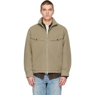 Second / Layer カーキ Vet ジャケット In Brown