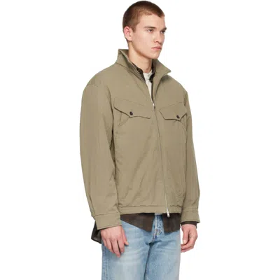 Second / Layer カーキ Vet ジャケット In Brown