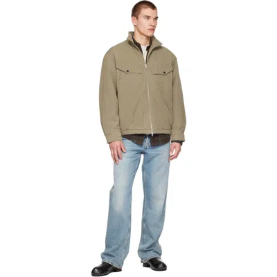 Second / Layer カーキ Vet ジャケット In Brown