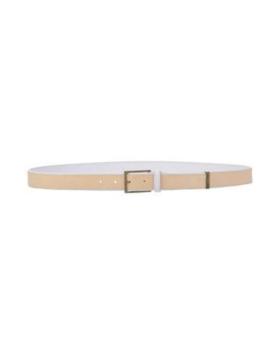 Lanvin Regular Belt In Beige