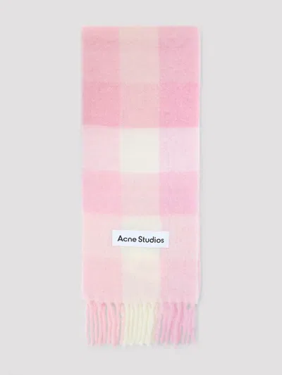 Acne Studios Bufanda - Multicolor In Pink