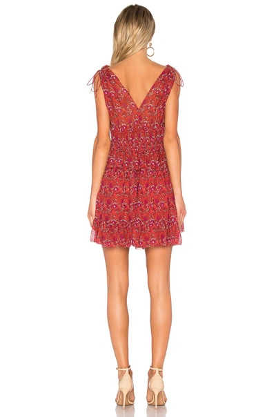 Shop Ulla Johnson Noelle Dress In Ruby