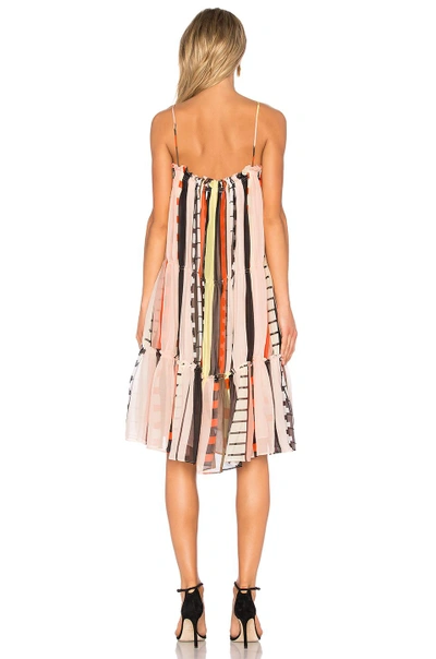 Shop Apiece Apart Dafni Sweep Dress In Abstract Soleil Stripes
