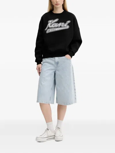 Karl Kani Script Logo Sweatshirt In White