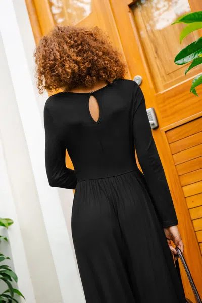 Cupshe One & Done Black Jumpsuit In Multi