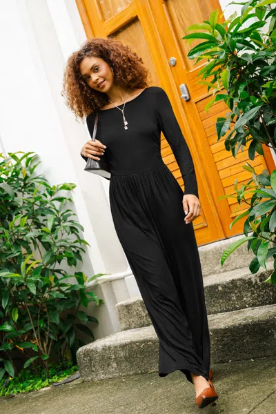 Cupshe One & Done Black Jumpsuit In Multi