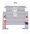 DOLCE & GABBANA STRIPED COTTON T-SHIRT,P00220846