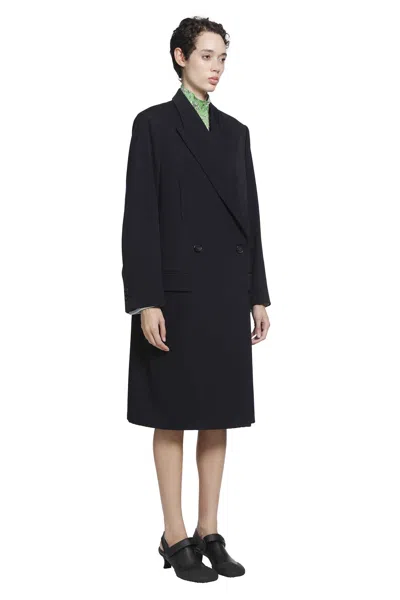 Loewe Wool Coat In Multi