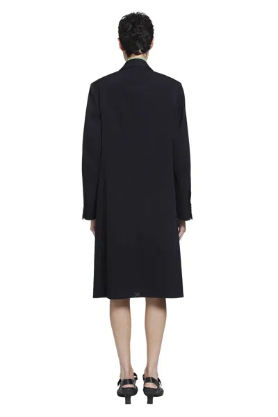 Loewe Wool Coat In Multi
