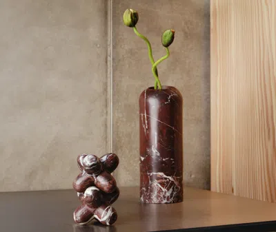Tom Dixon Desktop Tools Red Uni In Brown
