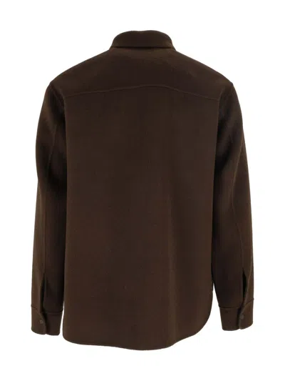 Aspesi Button-front Shirt Jacket In Multi