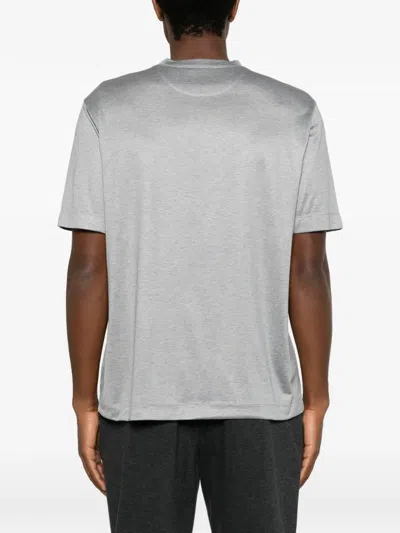 Panicale 라운드 넥 티셔츠 In Gray
