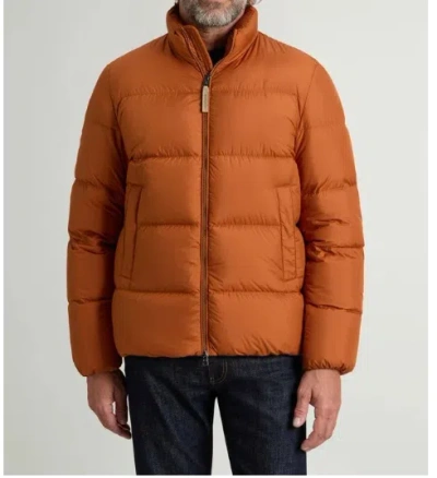 Woolrich Cloud Eagle Jacket In Orange