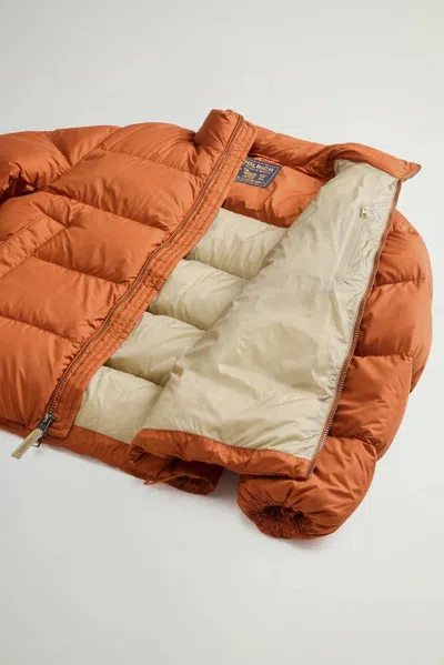 Woolrich Cloud Eagle Jacket In Orange