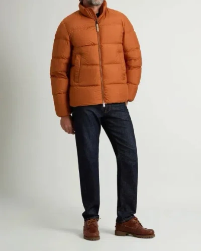 Woolrich Cloud Eagle Jacket In Orange