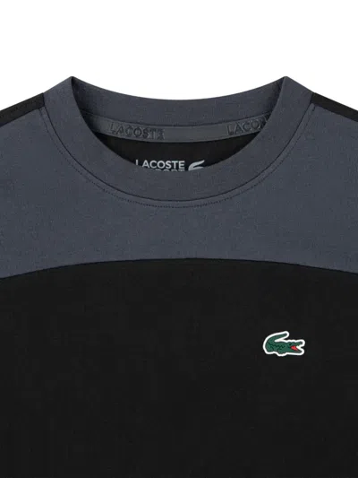 Lacoste Colour-block Logo-print T-shirt In Multi