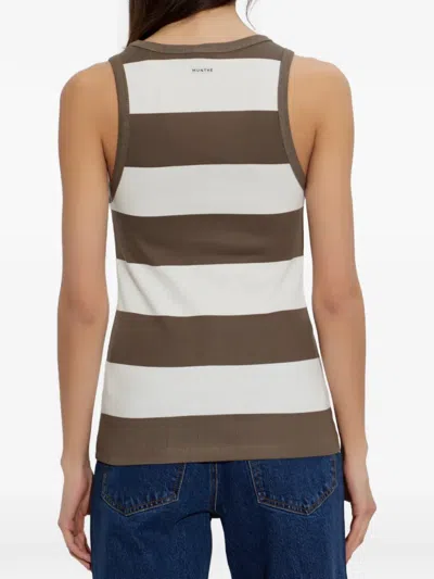 Munthe Tezza Striped Top In Multi