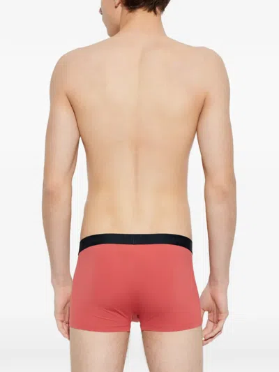 Hanro Micro Touch Boxer Brief In Red